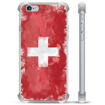 Etui Hybrydowe - iPhone 6 / 6S - Szwajcarska Flaga