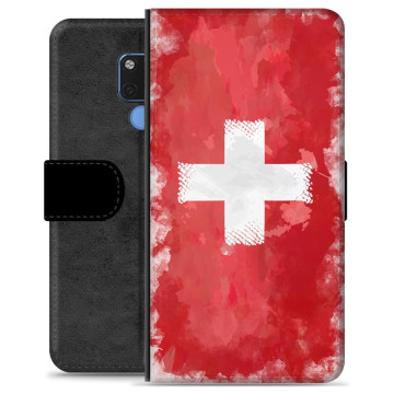 Etui Portfel - Huawei Mate 20 - Szwajcarska Flaga