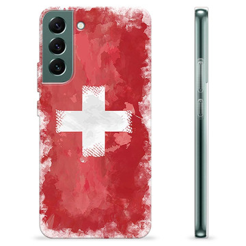 Etui TPU - Samsung Galaxy S22+ 5G - Szwajcarska Flaga