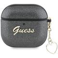 AirPods 4 Guess Metallic Script Charm Etui