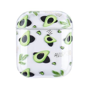 AirPods / AirPods 2 Fruit Plastikowe etui - Awokado