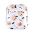 AirPods / AirPods 2 Fruit Plastikowe etui - brzoskwiniowe