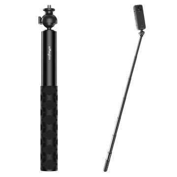 Amagisn Sports Camera Selfie Stick z głowicą kulową i śrubą 1/4" do DJI, GoPro, Insta360 - 120cm