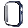 Apple Watch Series 10 Etui z Tworzywa z Hartowane Szkło Ochronne - 47mm - Ciemnoniebieski