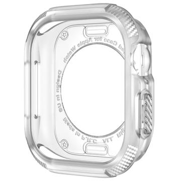 Apple Watch Series 10 Wytrzymałe etui TPU - 42mm - przezroczyste