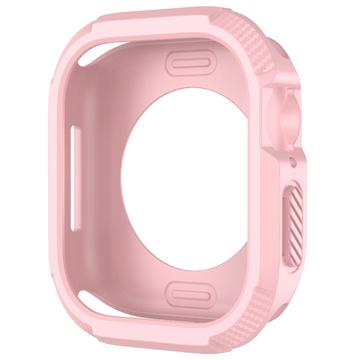 Apple Watch Series 10 Wytrzymałe etui TPU - 42mm - różowe