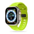 Apple Watch Series Ultra 2/Ultra/10/9/8/SE (2022)/7/SE/6/5/4/3/2/1 Pasek silikonowy Tech-Protect IconBand Line - 49 mm/46mm/45 mm/44 mm/42 mm - limonkowy