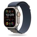 Apple Watch Series Ultra 2/Ultra/9/8/SE (2022)/7/SE/6/5/4/3/2/1 Pasek Tech-Protect Nylon Pro - 49mm/45mm/44mm/42mm - granatowy / szary