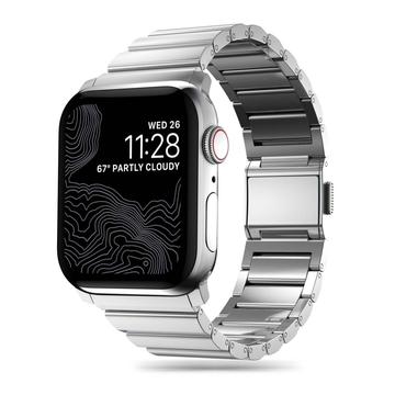 Apple Watch Series Ultra 2/Ultra/10/9/8/SE (2022)/7/SE/6/5/4/3/2/1 Pasek Tech-Protect SteelBand ze stali nierdzewnej - 49mm/46mm/45mm/44mm/42mm