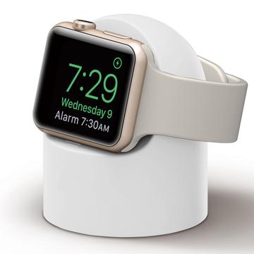 Stojak do Ładowania do Apple Watch Series Ultra/8/SE (2022)/7/SE/6/5/4/3/2/1 - Biel