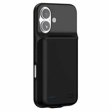 Etui z akumulatorem do iPhone 16 Plus - 7000mAh - Czarne