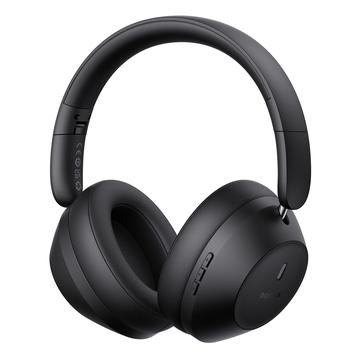 Bezprzewodowe słuchawki nauszne Baseus Bass 30 Max z Bluetooth 5.3 - czarne