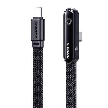 Baseus MVP 3 Kabel USB-C do szybkiego ładowania 100W z zagiętym portem - 2m - czarny