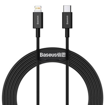 Kabel Baseus Superior Series USB-C / Lightning - 2m, 20W - Czerń