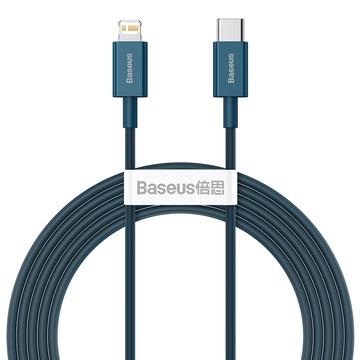 Kabel Baseus Superior Series USB-C / Lightning - 2m, 20W - Błękit