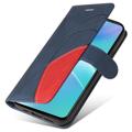 OnePlus Nord 2T Etui-Portfel Bi-Color Series - Błękit