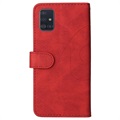 Samsung Galaxy A51 Etui-Portfel Bi-Color Series - Czerwień