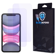 Ochraniacz ekranu z  hartowanego szkła iPhone 11 BlueDefend Anti-Blue Light - 2 szt.