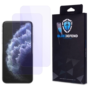 Ochraniacz ekranu z  hartowanego szkła iPhone 11 Pro BlueDefend Anti-Blue Light - 2 szt.