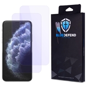 Ochraniacz ekranu z  hartowanego szkła iPhone 11 Pro Max BlueDefend Anti-Blue Light - 2 szt.