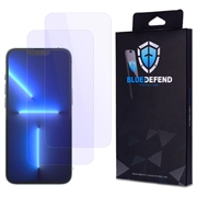 Ochraniacz ekranu z  hartowanego szkła iPhone 13 Pro BlueDefend Anti-Blue Light - 2 szt.