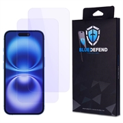 Ochraniacz ekranu z  hartowanego szkła iPhone 16 BlueDefend Anti-Blue Light - 2 szt.