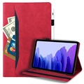 Samsung Galaxy Tab A7 10.4 (2020) Etui Folio Smart Business Style - Czerwone