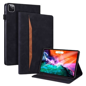 iPad Pro 12.9 2020/2021 Business Style Smart Etui Foliowe - Czerń