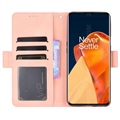 OnePlus 9 Pro Etui-Portfel Seria Cardholder - Róz