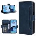 Motorola Moto G14 Etui-Portfel Seria Cardholder - Błękit