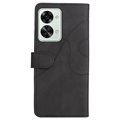 OnePlus Nord 2T Etui-Portfel Bi-Color Series - Czerń