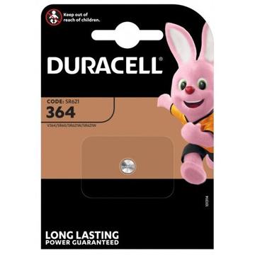 Bateria do zegarka Duracell 364/363 SR621SW Silver Oxide