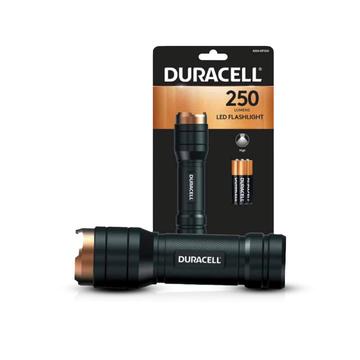 Aluminiowa latarka LED Duracell - 250lm