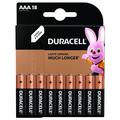 Baterie alkaliczne Duracell Basic LR03/AAA - 18 szt.