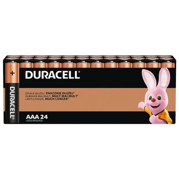 Baterie alkaliczne Duracell Basic LR03/AAA - 24 szt.