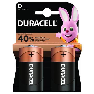 Baterie Duracell Basic LR20/D - 2 szt.