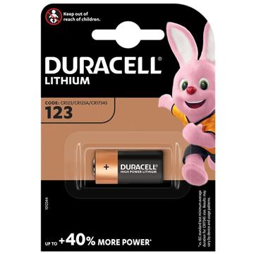 Bateria fotograficzna Duracell CR123 1400mAh