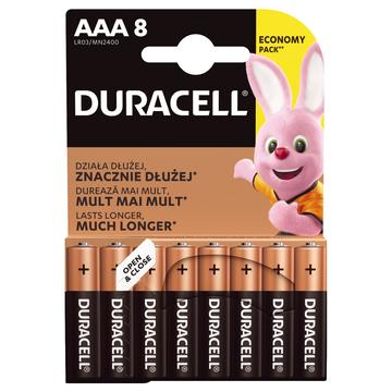 Baterie Duracell DuraLock C&B LR03/AAA - 8 szt.