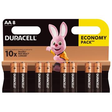 Baterie Duracell DuraLock C&B LR6/AA - 8 szt.