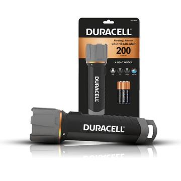 Latarka LED Duracell z 4 trybami świecenia - 200lm