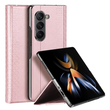 Samsung Galaxy Z Fold5 Etui z Klapką Dux Ducis Bril - Róż