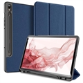 Samsung Galaxy Tab S9 Zamykane Etui Smart Tri-Fold Dux Ducis Domo - Błękit