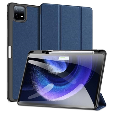 Xiaomi Pad 6/Pad 6 Pro Zamykane Etui Smart Tri-Fold Dux Ducis Domo - Błękit