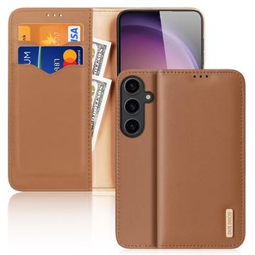 Samsung Galaxy S24+ Skórzane Etui z Portfelem Dux Ducis Hivo