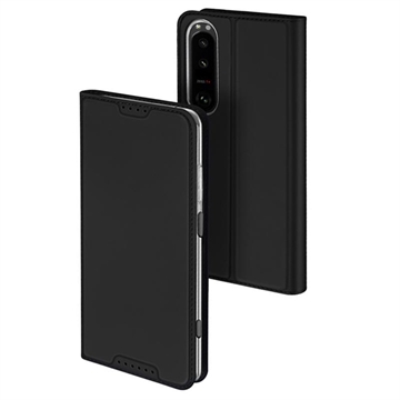 Sony Xperia 1 V Etui z Klapką Dux Ducis Skin Pro - Czarne