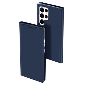 Etui z Klapką Dux Ducis Skin Pro do Samsung Galaxy S23 Ultra 5G - Błękit