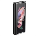 Samsung Galaxy Z Fold3 5G Etui z Galwanizowaną Ramką - Czerń