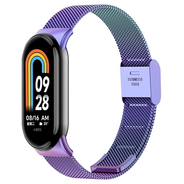 Xiaomi Smart Band 8 Elegancki Pasek z Siatki ze Stali Nierdzewnej