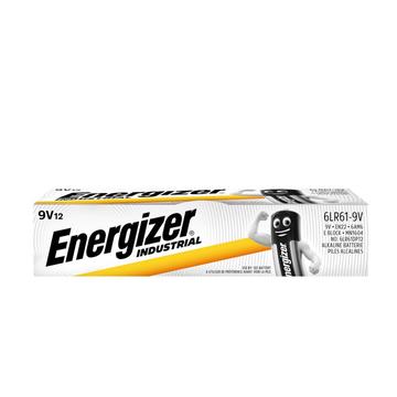 Baterie alkaliczne Energizer Industrial 6LR61/9V - 12 szt.