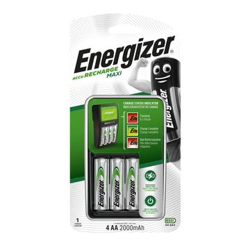 Ładowarka Energizer Maxi wraz z 4 bateriami R6/AA